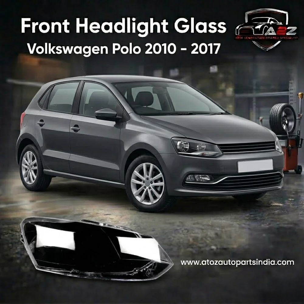 Front Headlight Glass Compatible With Volkswagen Polo (2010-2017)