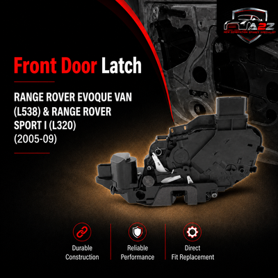 Front Door Latch LR014101 Compatible With RANGE ROVER EVOQUE VAN (L538) & RANGE ROVER SPORT I (L320)  (2005-09)