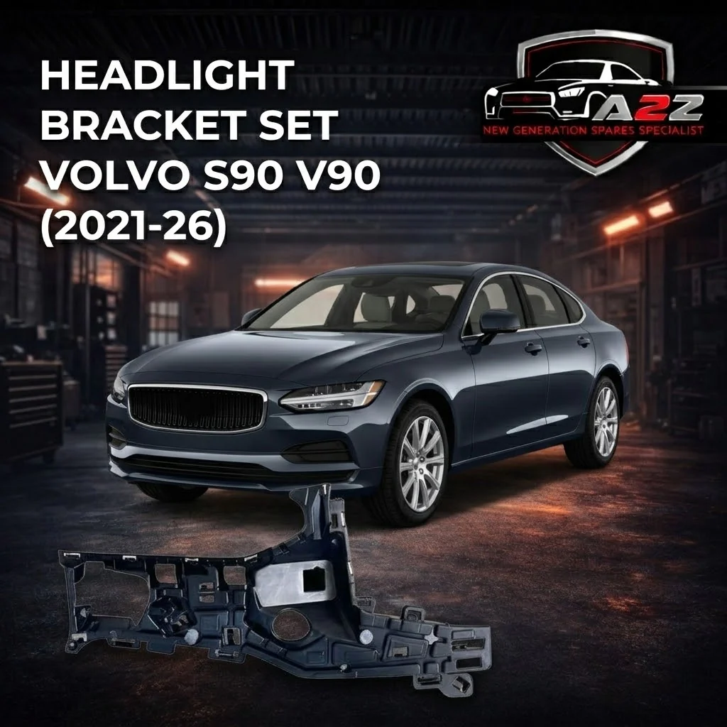 Headlight Bracket Set Left 32296212 & Right 32296213 Compatible With Volvo S90 V90 (2021-26)