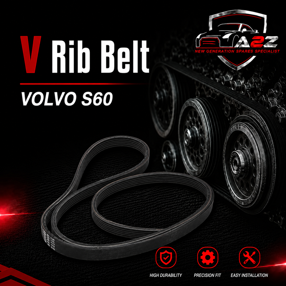 V-ribbed Belt 31330380 Compatible With VOLVO S60