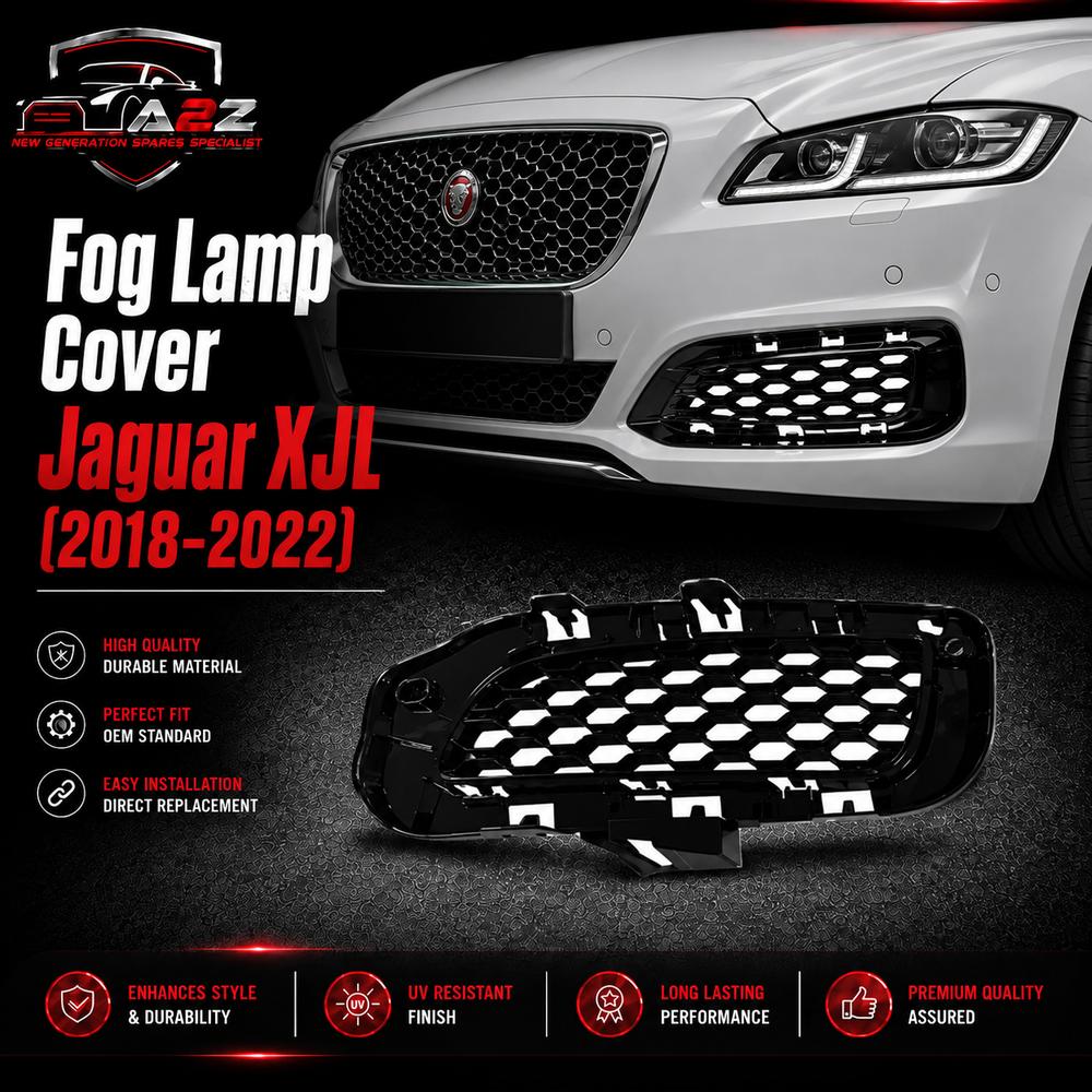 Fog Lamp Cover Left C2D41722 & Right C2D41720 Compatible With Jaguar XJL (2018-2022) Tag No.622