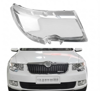 Front Headlight Glass Compatible With Skoda Superb 2009-2012