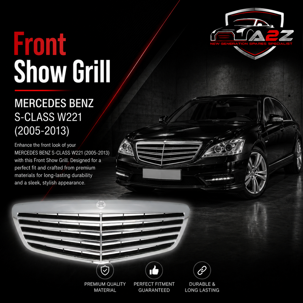 Front Show Grill 2218800483 Compatible With MERCEDES BENZ S-CLASS W221(2005-2013)