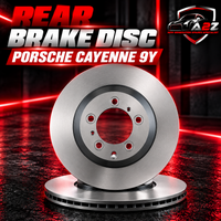 Rear Brake Disc Set 09C98821 9Y0615601 Compatible With PORSCHE CAYENNE 9Y