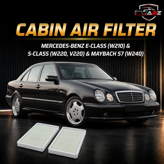 Cabin Air Filter A2108301018 & E942LI & LA1818/S Compatible With MERCEDES-BENZ E-CLASS (W210) & S-CLASS (W220, V220) & MAYBACH 57 (W240) - Tag 231