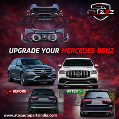 A To Z Compatible With Mercedes Benz Gls W167 X167 (2019-2025) Front Rear Bumper Upgrade Convert To Gls Amg63 Amg Bumper Body Kit Diffuser Exhaust Pipe Tip Wheel Arch Gc X167-011 CC-9732 (Shipping Cost Not Included In Price)
