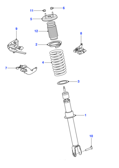Height Level Sensor C2D23152 Compatible With JAGUAR XF I (X250) XJ (X351) XK II Convertible (X150) XK II Coupe (X150)