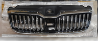 Full Chrome Show Grill With Camera Hole 3V0853653G 3V0853761B 3V0853343A Compatible With Skoda Superb (2019-2024) Tag No.64