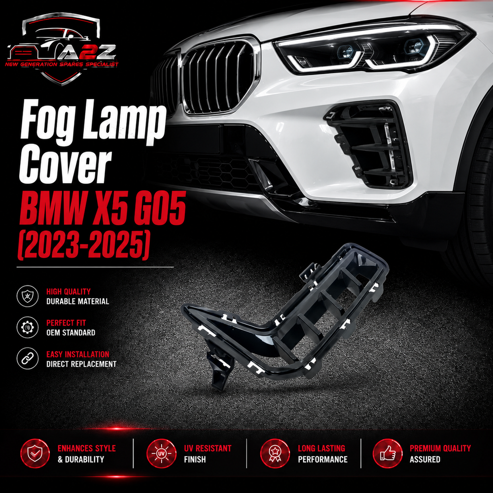 Fog Lamp Cover Left 51118085623 & Right 51118085624 Compatible With BMW X5 G05 LCI (2023-2025) Tag No.430