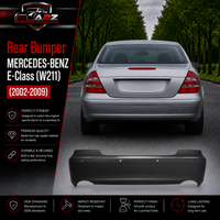 Rear Bumper A2118804140 Compatible With MERCEDES-BENZ E-Class (W211) (2002-2009) Tag No.02