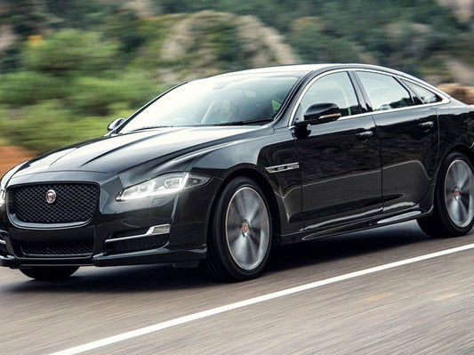 Black Chrome Show Grill Compatible With  Jaguar XJL (2016-19)