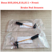 Brake Pad Wear Sensor 2115401717 2205400617 2205400717 A2115401717 A2205400617 A2205400717 Compatible With MERCEDES-BENZ C-CLASS W205 & GL-CLASS X166 & E-CLASS W211 & S-CLASS W221 W222