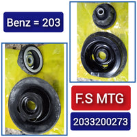 Front Suspension Support Strut Mount 2033200273 2033200273 Compatible With MERCEDES-BENZ C-CLASS (W203) & C-CLASS Coupe (CL203) & CLK (C209)