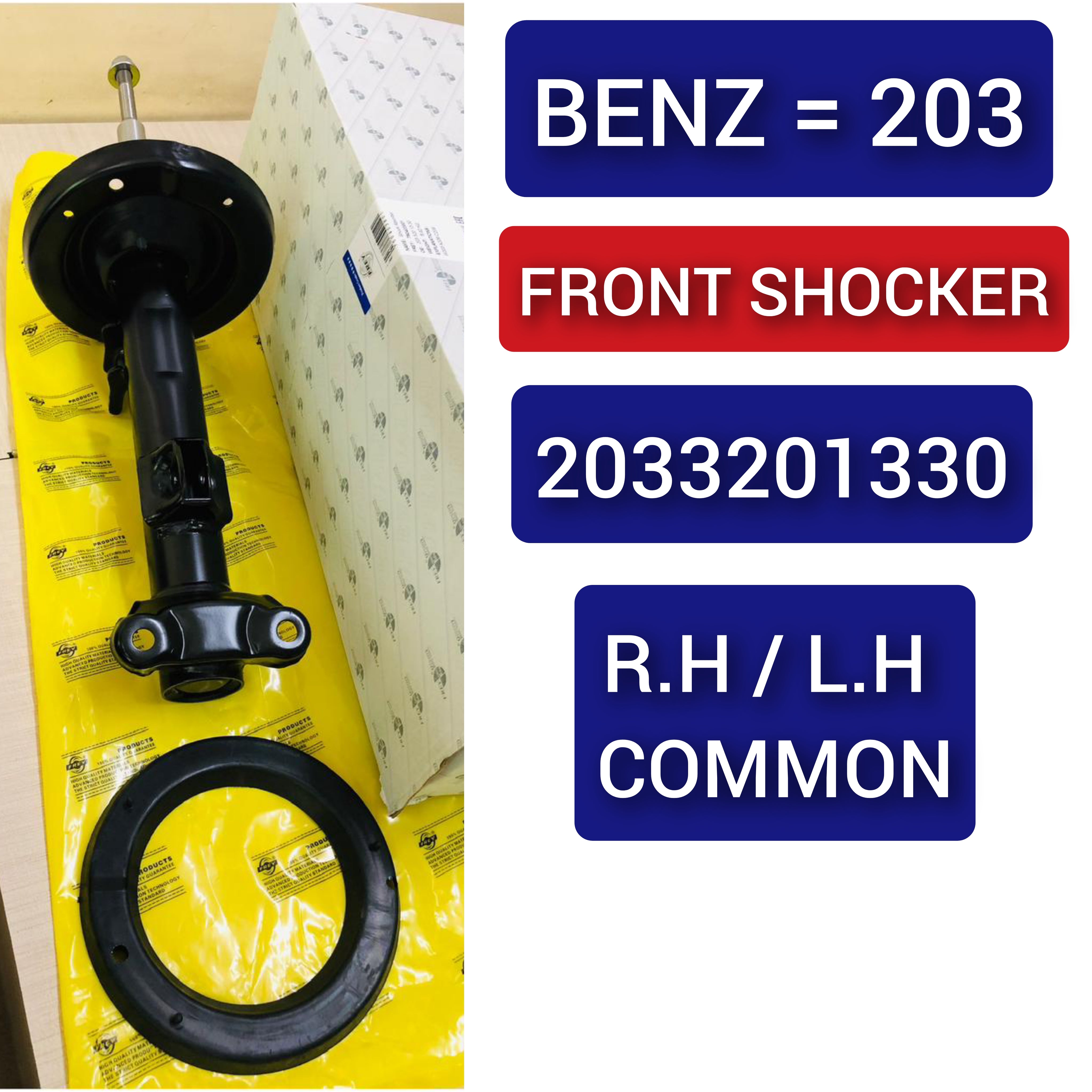 Front (Left & Right Same)  Shock Absorber 2033201330 2033206530 Compatible With MERCEDES-BENZ C-CLASS (W203) & C-CLASS Coupe (CL203) &  CLK (C209) (1PCS)