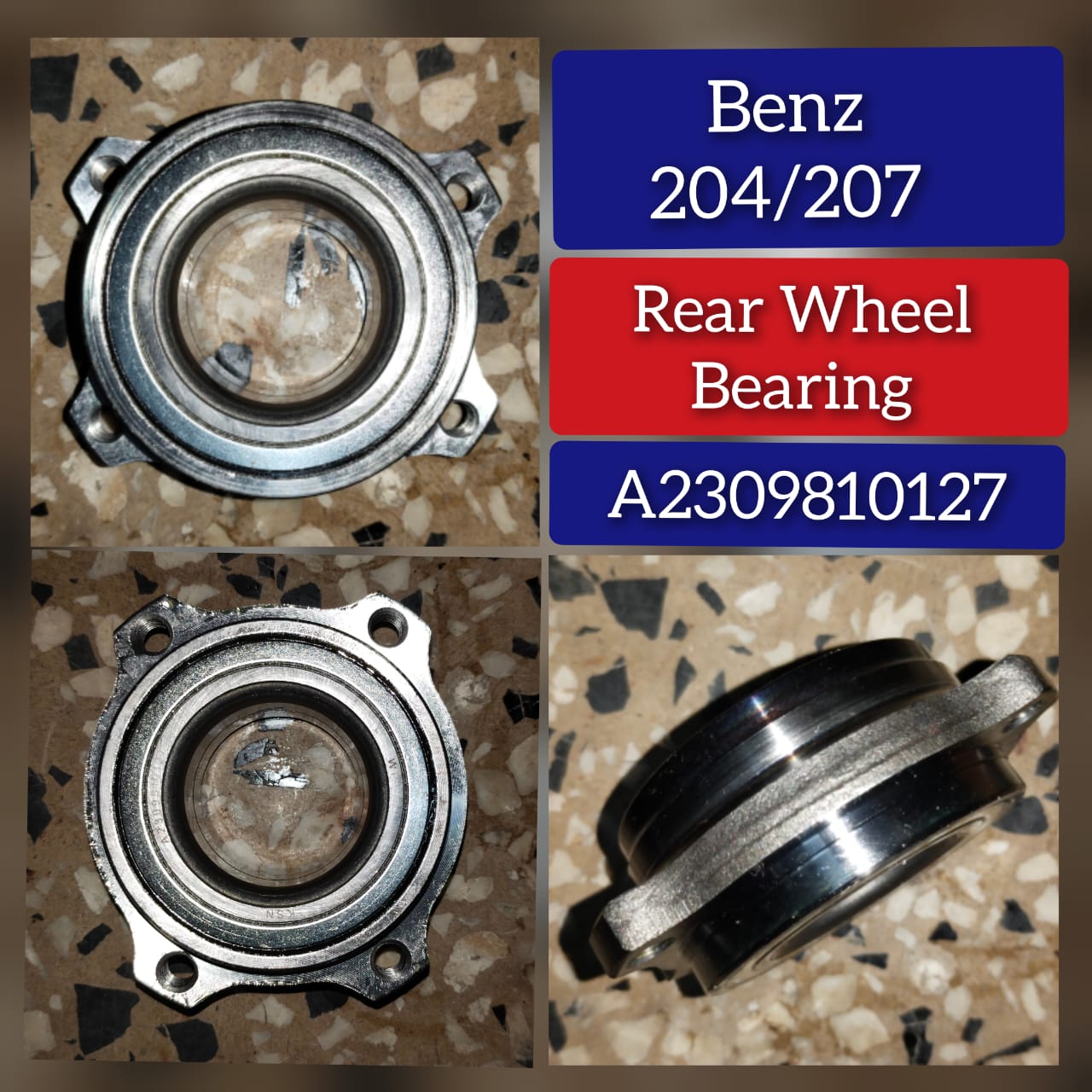 Rear Wheel Hub A2309810127 Compatible With MERCEDES-BENZ C-CLASS W204