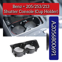 Cup Holder (Shutter Console) A2056800691  2056800691 Compatible With Mercedes Benz (205/253/213)