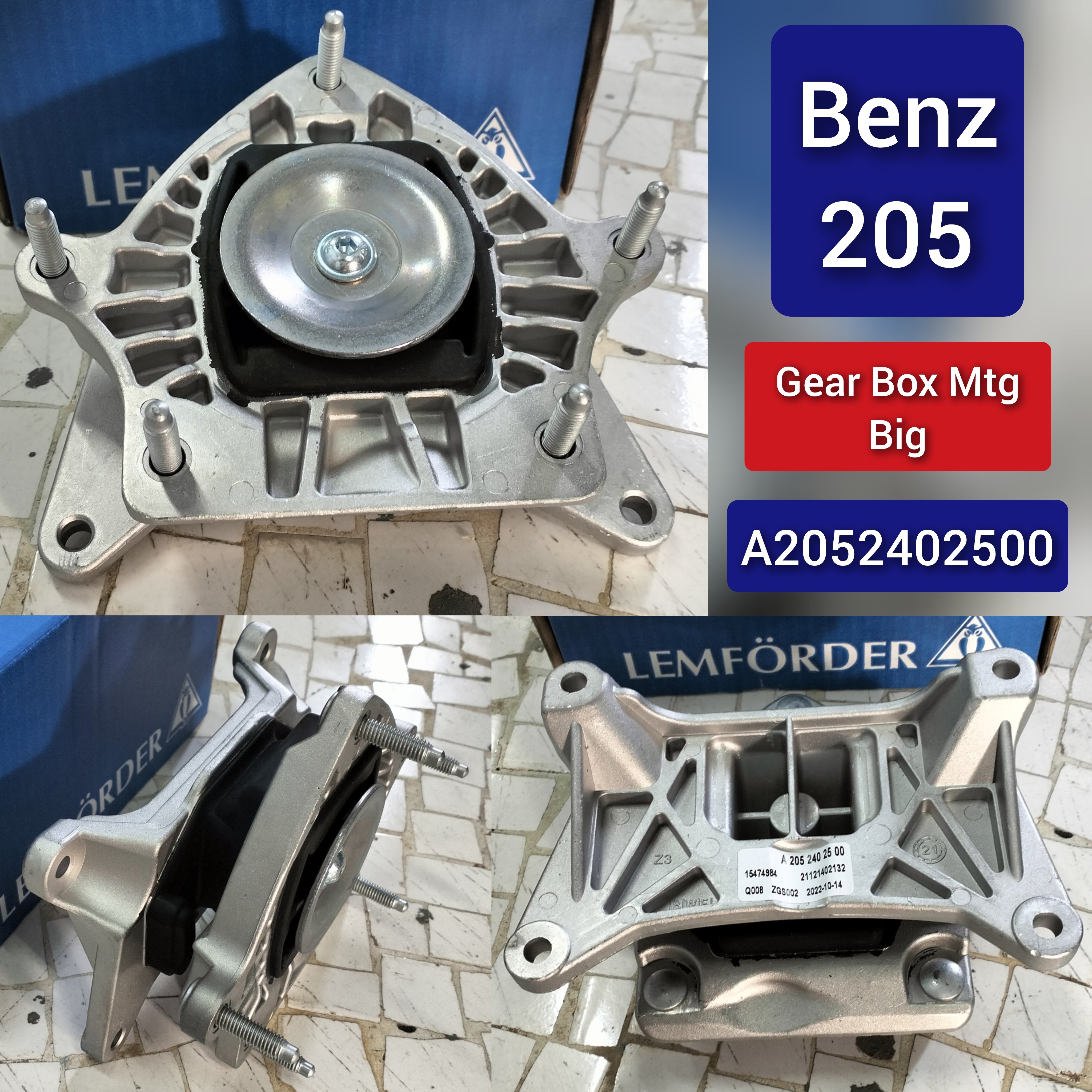 Rear Automatic Transmission Mount 2052402500 A2052402500 Compatible With MERCEDES-BENZ GLC X253