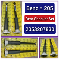 Rear (Left & Right Same)  Shock Absorber 2053207830 Compatible With MERCEDES-BENZ C-CLASS (W205) & C-CLASS Convertible (A205) (1PCS)