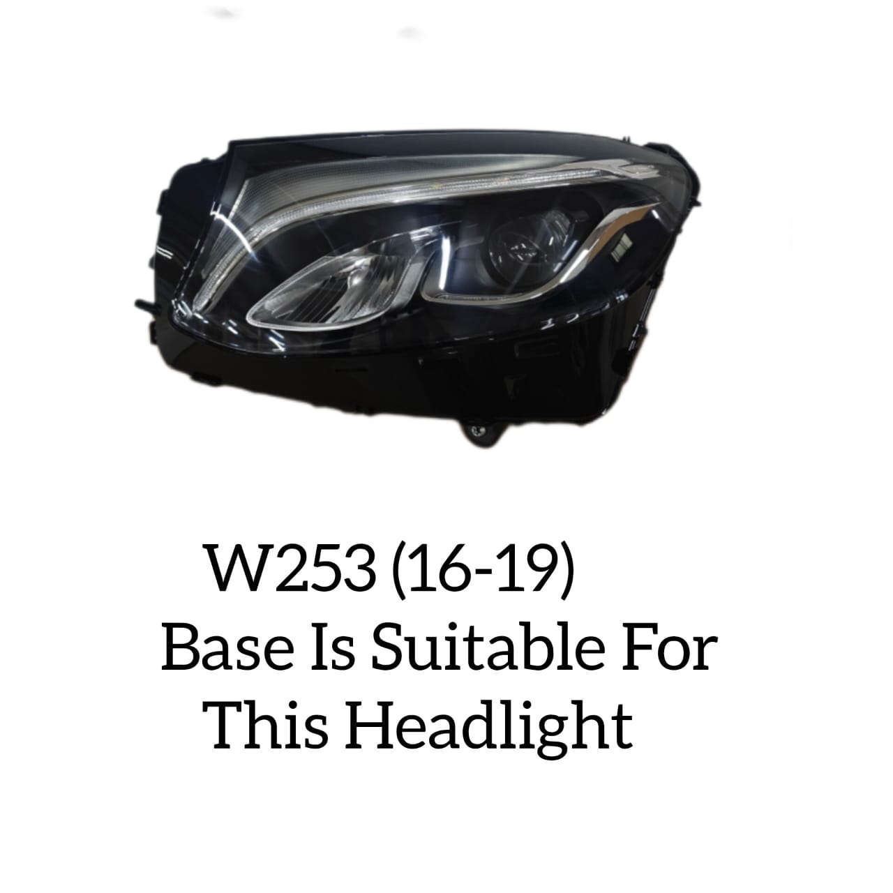 Headlight Base Compatible With Mercedes Benz W253 GLC (2016-2019) Tag No.115