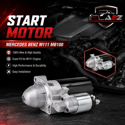 Starter Motor 0041516401 Compatible With Mercedes Benz M111 MB100