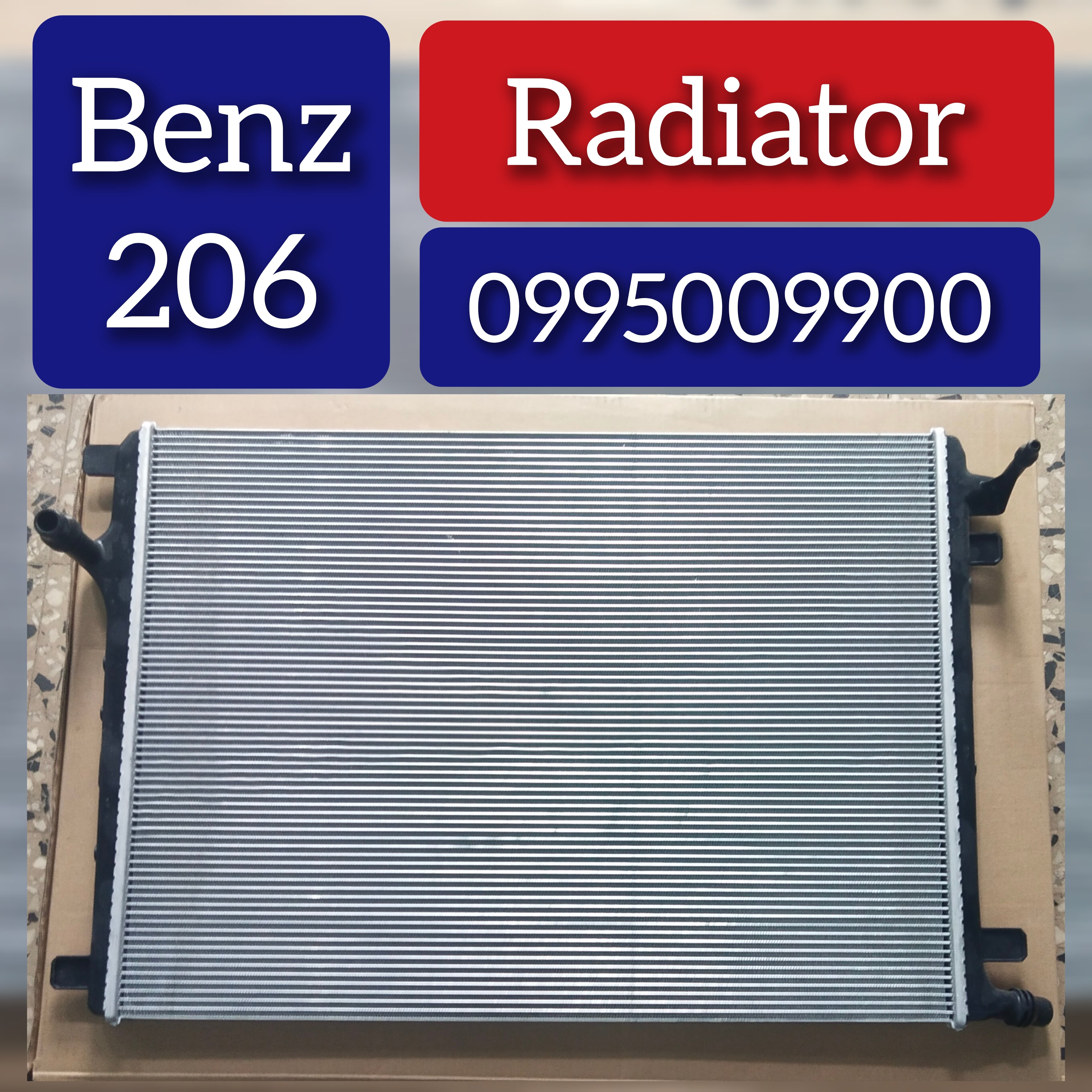 Engine Cooling Radiator 0995009900 A0995009900 Compatible with MERCEDES-BENZ C-CLASS (W206) C-CLASS T-MODEL (S206)