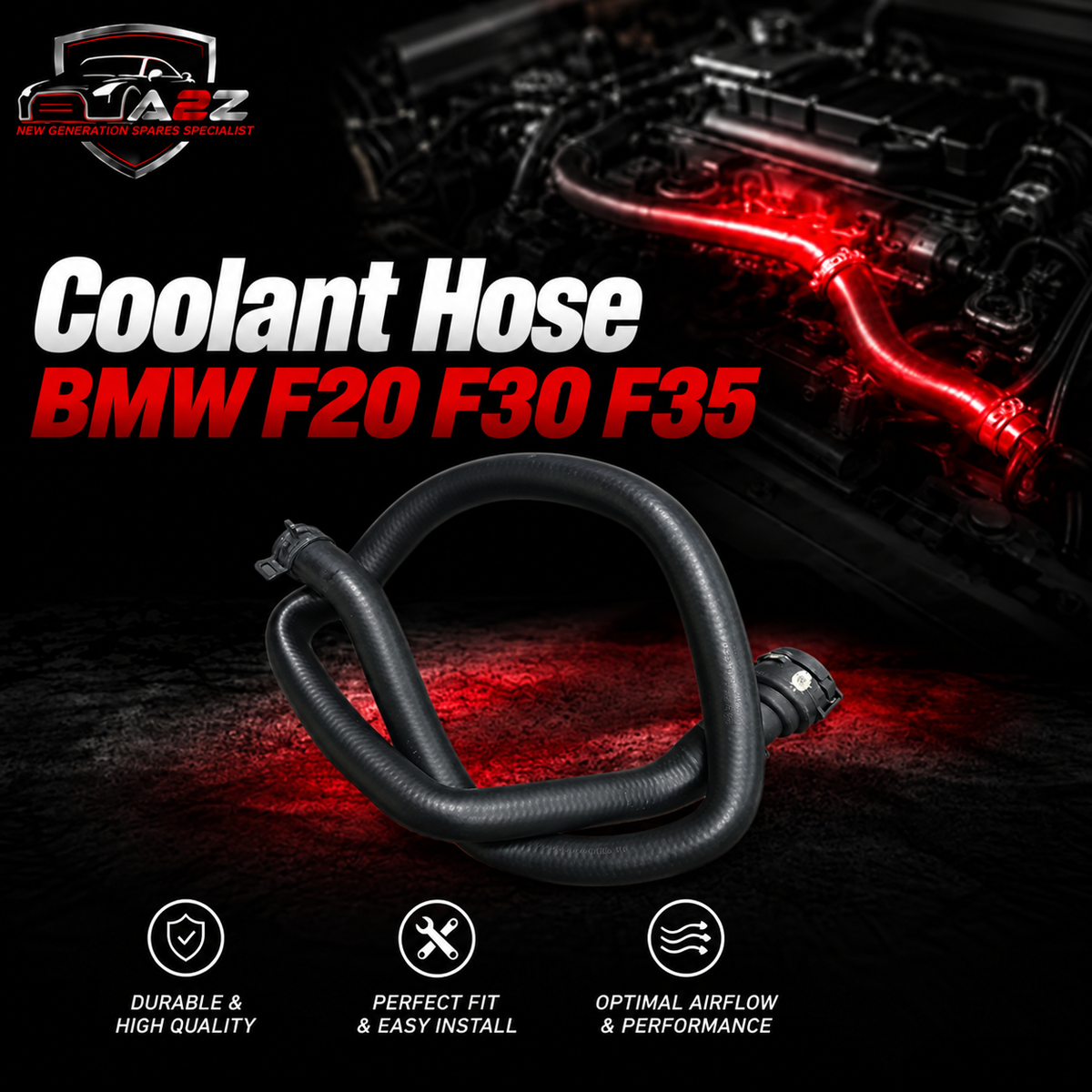 Coolant Hose 64219208169 Compatible With BMW F20 F30 F35