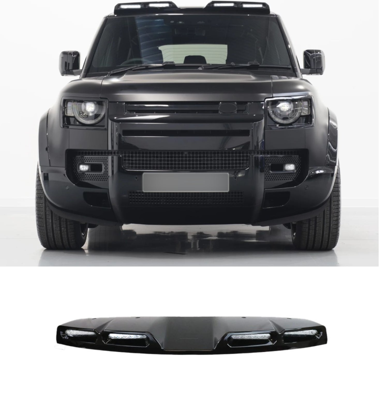 Roof Light ABS LED Compatible With Land Rover Defender L633 (2020-2024)
