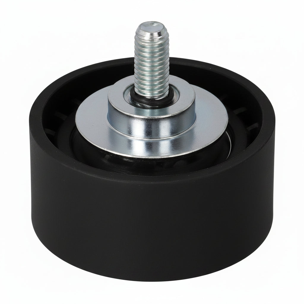 Belt Idler Pulley 11287800562 Compatible with BMW 3 Series (E90) & 7 Series (F01, F02, F03, F04) & X1 (E84) & X3 (E83) & X5 (E70)  & X6 (E71, E72) & 5 Series (E60) & 5 Series (F10)