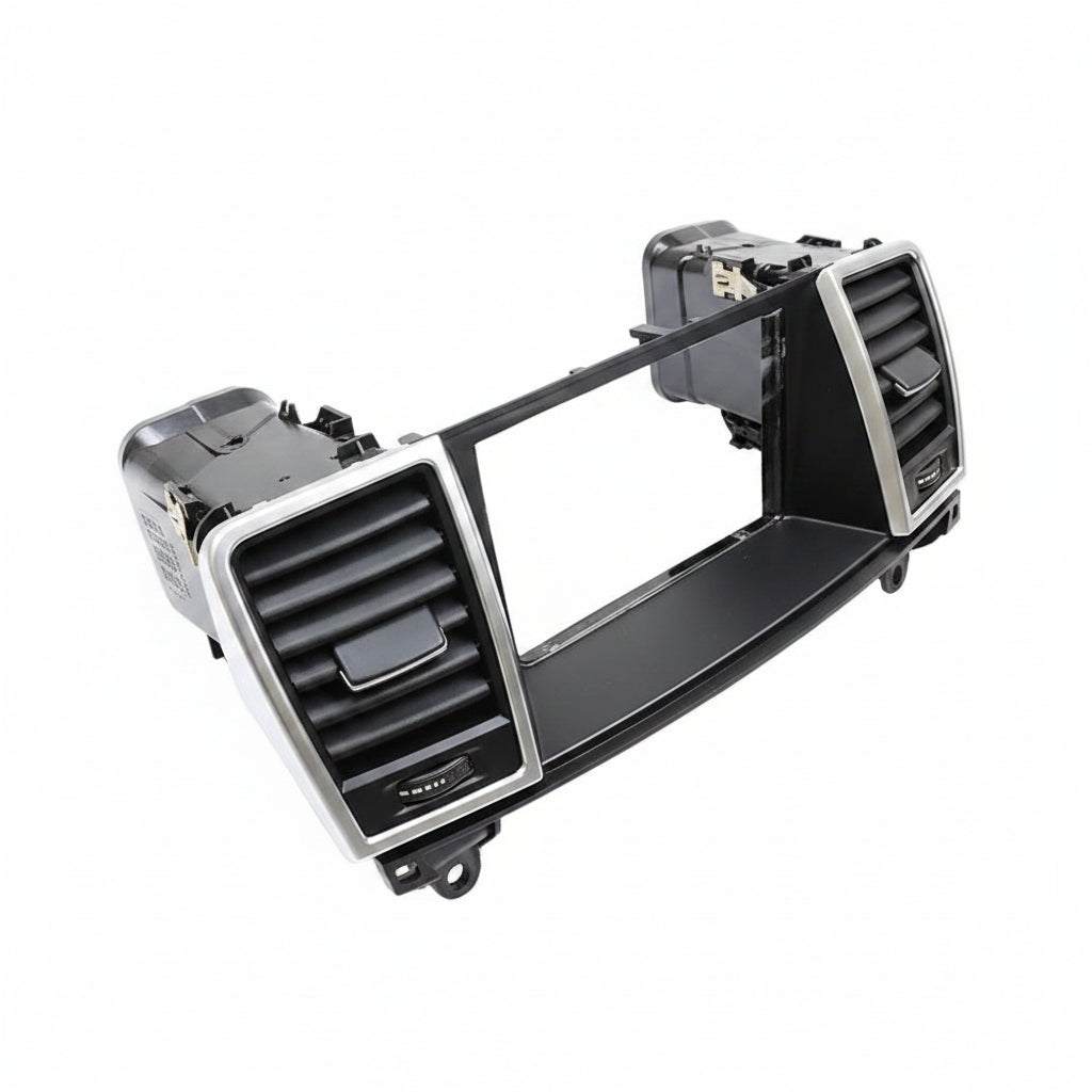 Black Center AC Vent Assay Big 1668300854 Compatible With Mercedes Benz GL-Class W166, GLS W166 & ML-Class W166