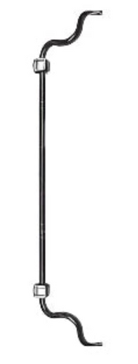 Rear Suspension Stabilizer Bar (Balance Rod) 1K0511409BR 1K0511409CB Compatible With AUDI Q3 (8UB, 8UG) & VW PASSAT B6 (3C2)