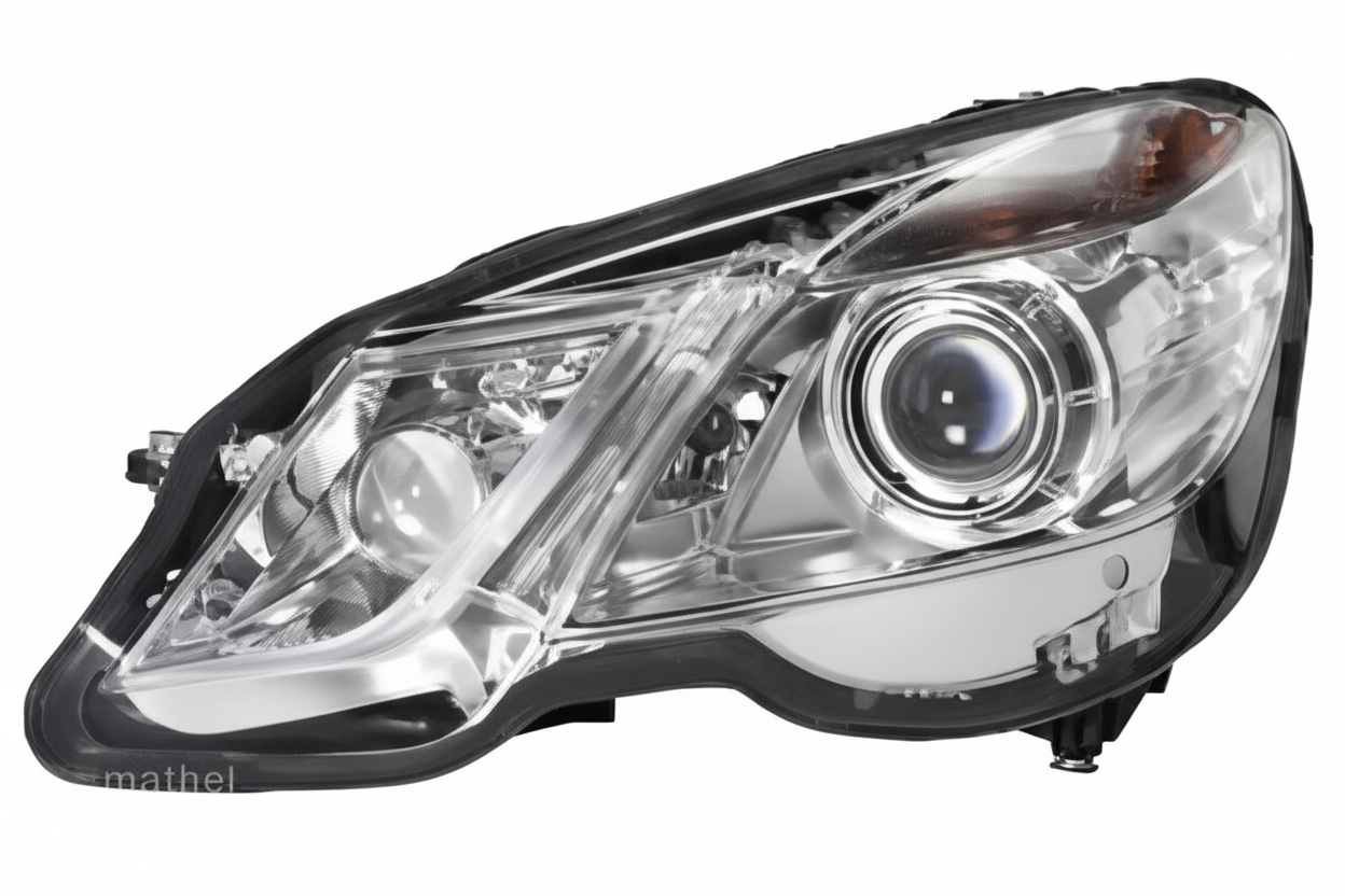 Headlight Headlamp Left A2128200939 & Right A2128201039 2128202759 A2128202759 (Without Blaster) Compatible With MERCEDES-BENZ E-CLASS (W212) (2009-2016)