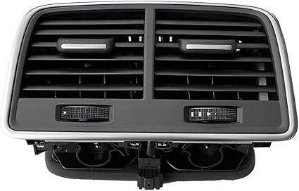 Black Ac Vent Grille Assembly Center & Right & Left & Rear Compatible With Audi A6