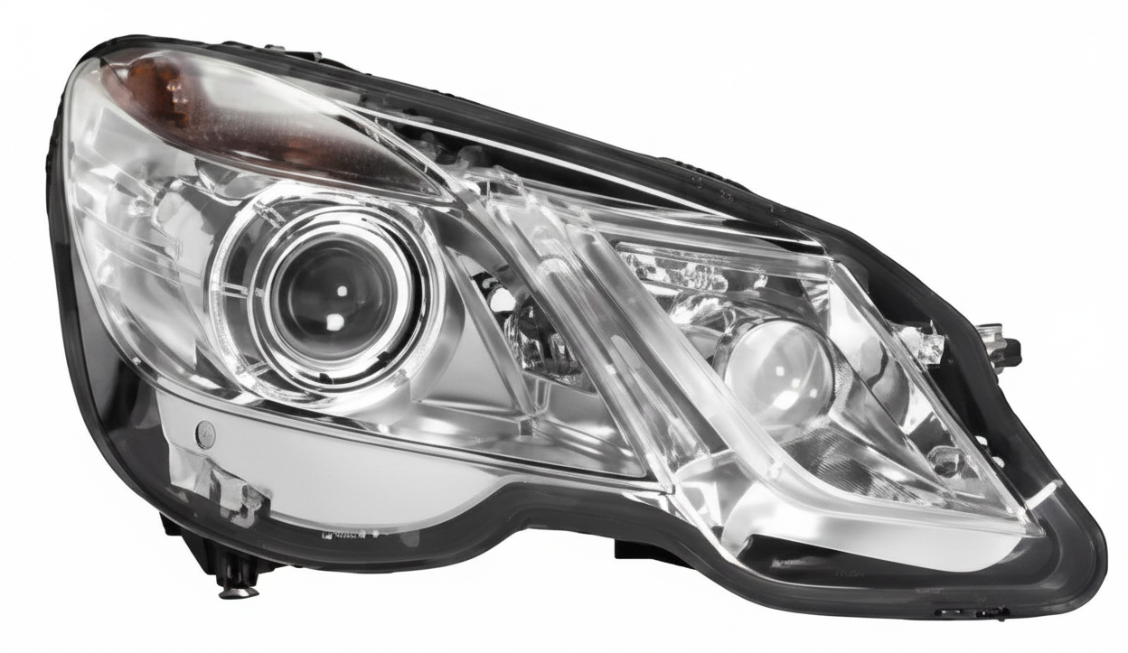 Headlight Headlamp Left A2128200939 & Right A2128201039 2128202759 A2128202759 (Without Blaster) Compatible With MERCEDES-BENZ E-CLASS (W212) (2009-2016)