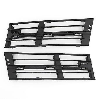 Fog Lamp Cover Set (Without Chrome) Left 51117295276 & Right 51117295275 Compatible With BMW Series 7 F01