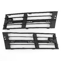 Fog Lamp Cover Set (Without Chrome) Left 51117295276 & Right 51117295275 Compatible With BMW Series 7 F01