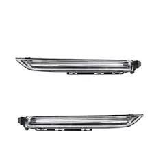 LED Daytime Running Lights Fog Light Lamp Compatible With Porsche Cayenne(2015-2017) Fog Lamp Left 95863118130 & Right 95863118230 Tag-FO-154