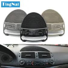 Center Ac Vent Grille (Black) 2118300054 Compatible With Mercedes Benz E-Class W211