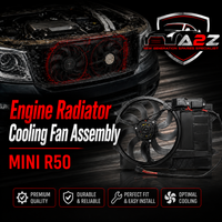 Engine Radiator Cooling Fan Assembly 17117541092 17107529272 Compatible With MINI R50