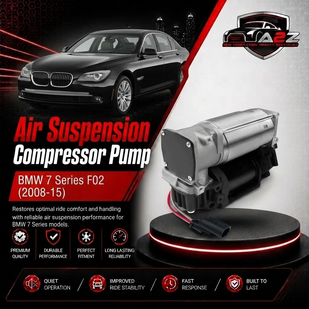 Air Suspension Compressor Pump  37206864215  37206875176 37206794465 Compatible With BMW 7 Series F02