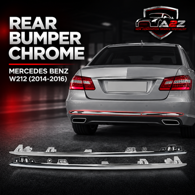 Rear Bumper Chrome Left 2128853521 & Right 2128853621 Compatible With MERCEDES BENZ E-CLASS W212 T-2 (2014-2016) Tag No.103