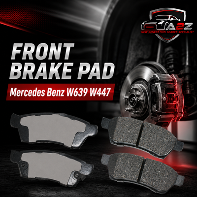 Front Brake Pad Set 0044208320 Compatible With Mercedes Benz W639 W447