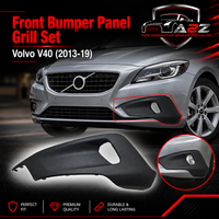 Front Bumper Panel Grill Set Left 31353341 & Right 31353342 Compatible With Volvo V40 (2013-19)