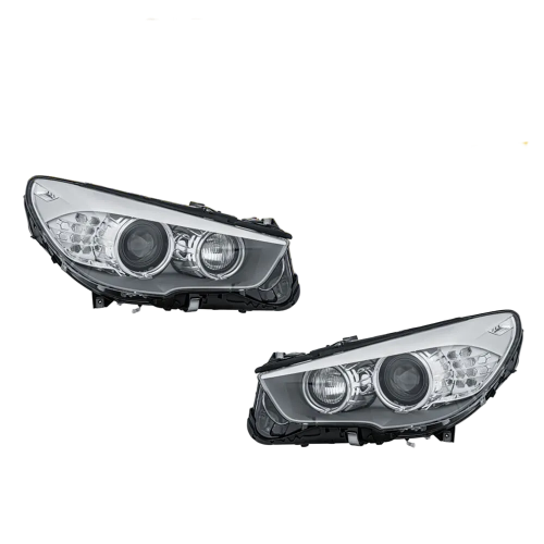 Compalete Headlight Set Left 63127262723 & Right 63127262724 Compatible With BMW F07 2010-2017