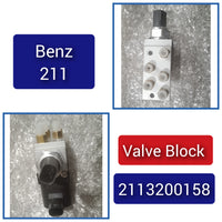 Air Suspension Solenoid Valve Block 2113200158 2113200258 Compatible With MERCEDES-BENZ CLS C219 & E-CLASS W211