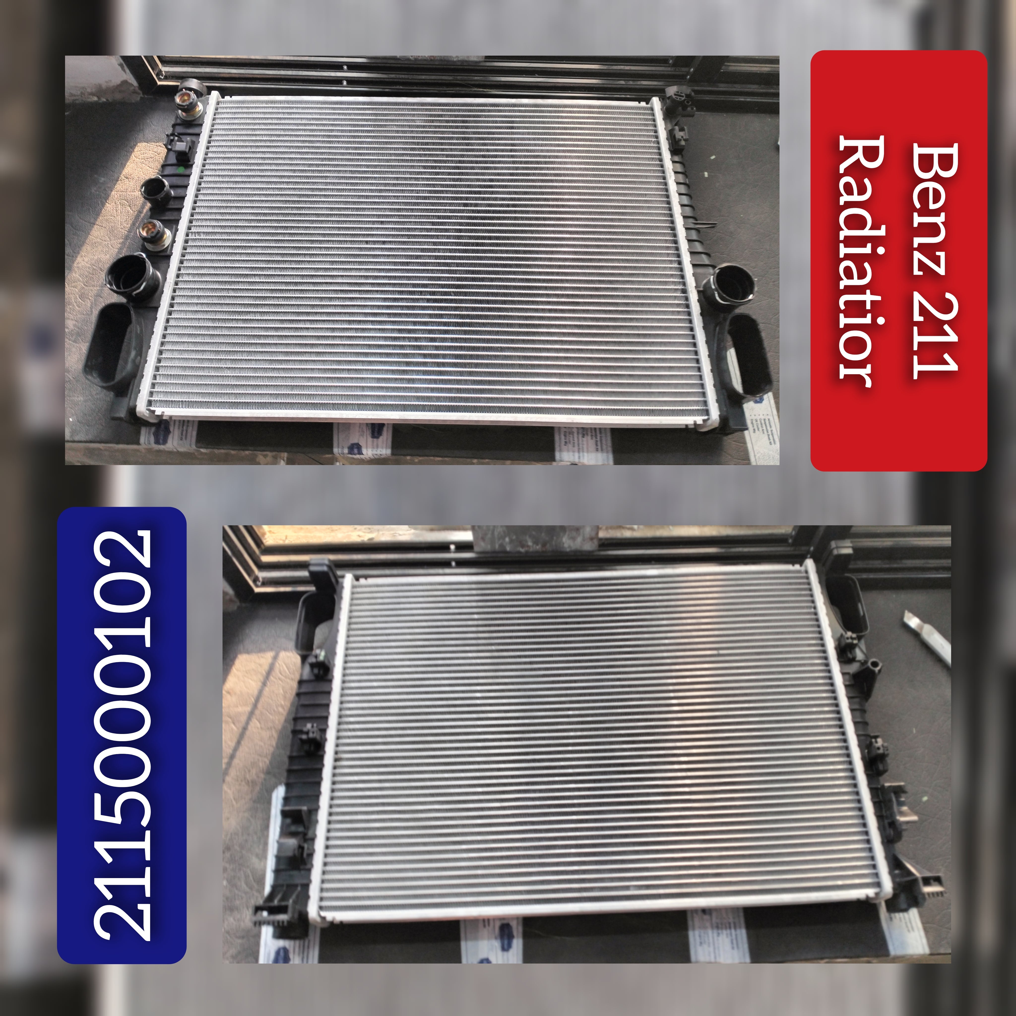 Radiator 2115000102 Compatible With MERCEDES-BENZ CLS (C219) E-CLASS (W211)