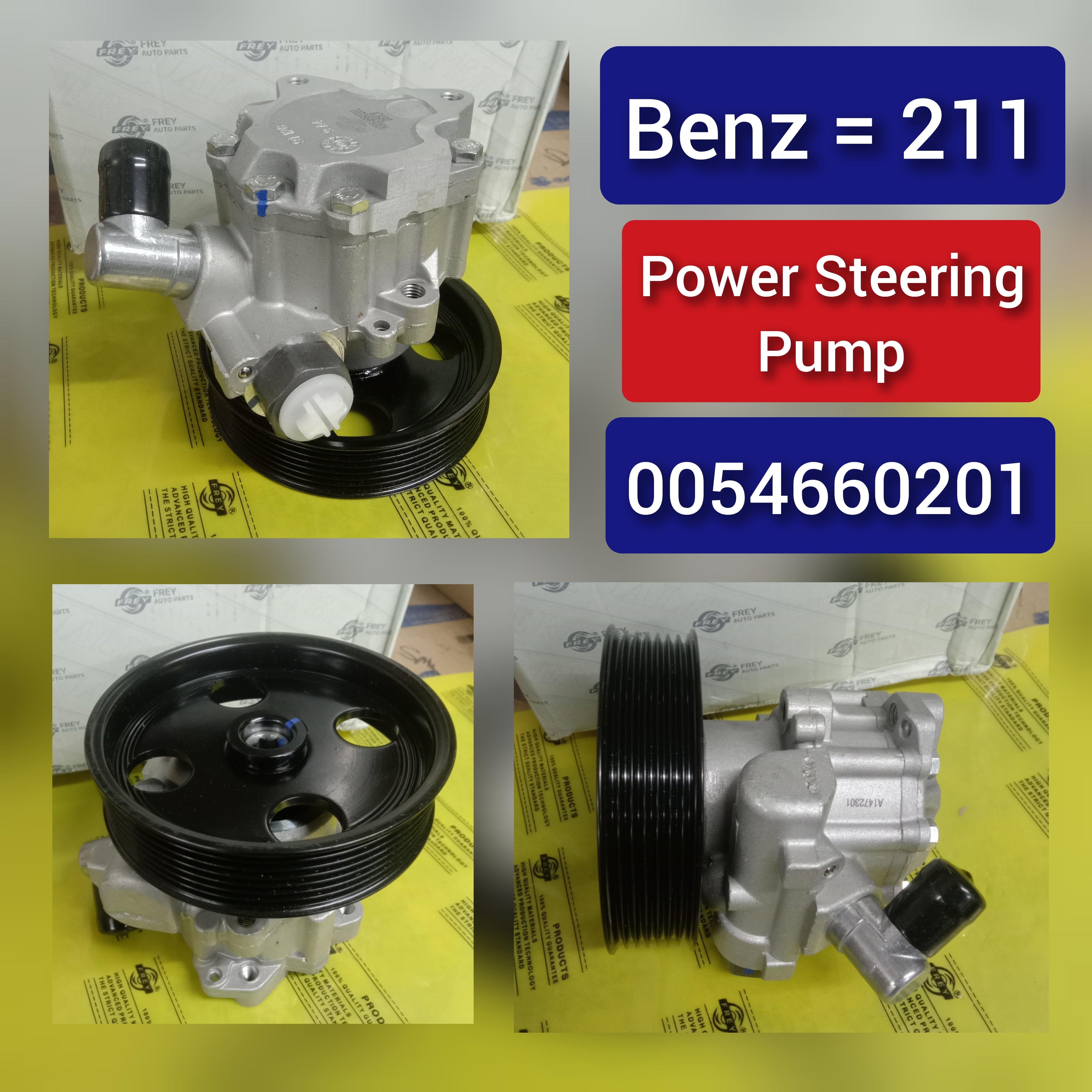 Power Steering Pump 0054660201 Compatible With Mercedes-Benz W211