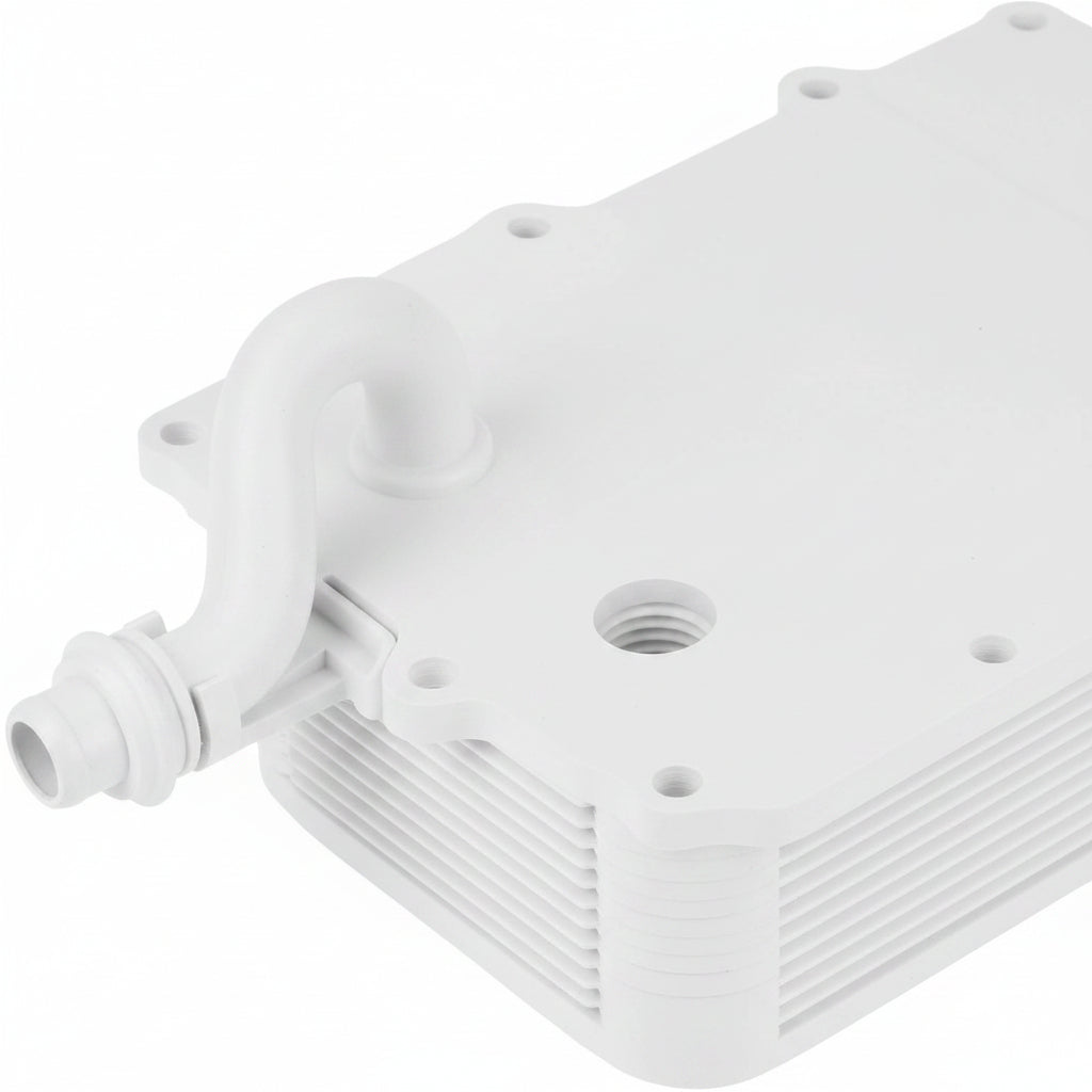Oil Cooler LR039821 LR010728 C2Z25033 AJ811331 AJ811960  For JAGUAR F-TYPE Convertible X152, XF I X250, XJ X351 & LAND ROVER RANGE ROVER SPORT I L320 Tag-O-34