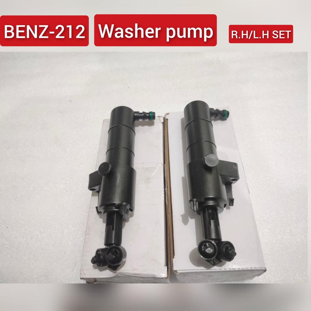 Headlight Washer Nozzle Compatible With MERCEDES-BENZ E-CLASS W212 Headlight Washer Nozzle Left 2128600047 & Right 2128600147