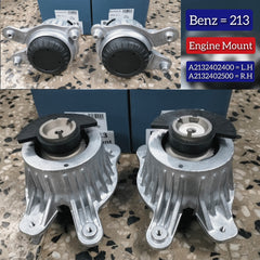 Engine Mounting Left A2132402400 Right A2132402500 Compatible With MERCEDES-BENZ E-CLASS (W213)