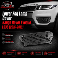 Lower Fog Lamp Cover Left LR074224 & Right LR074208 Compatible With Land Rover Range Rover Evoque (L538) (2016-2019) Tag No.632